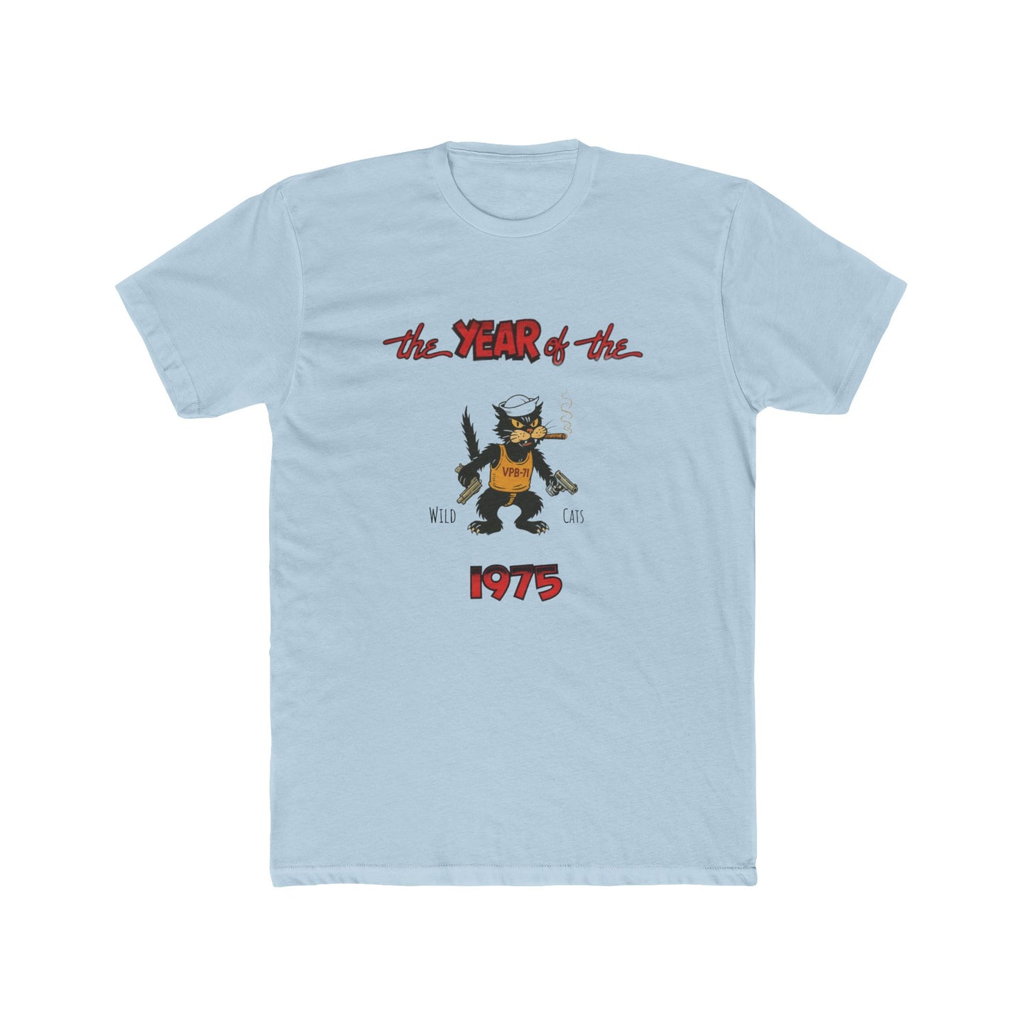 1975 Rebel/Unisex Cotton Crew Tee