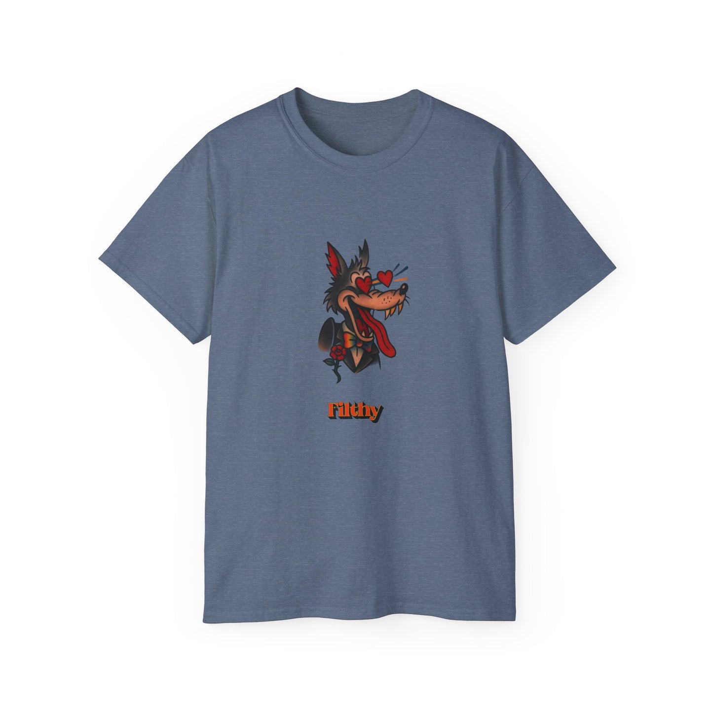 Filthy- Vintage Tattoo Unisex Ultra Cotton Tee