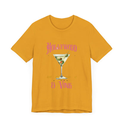 Hollywood & Vine Unisex Jersey Short Sleeve Tee