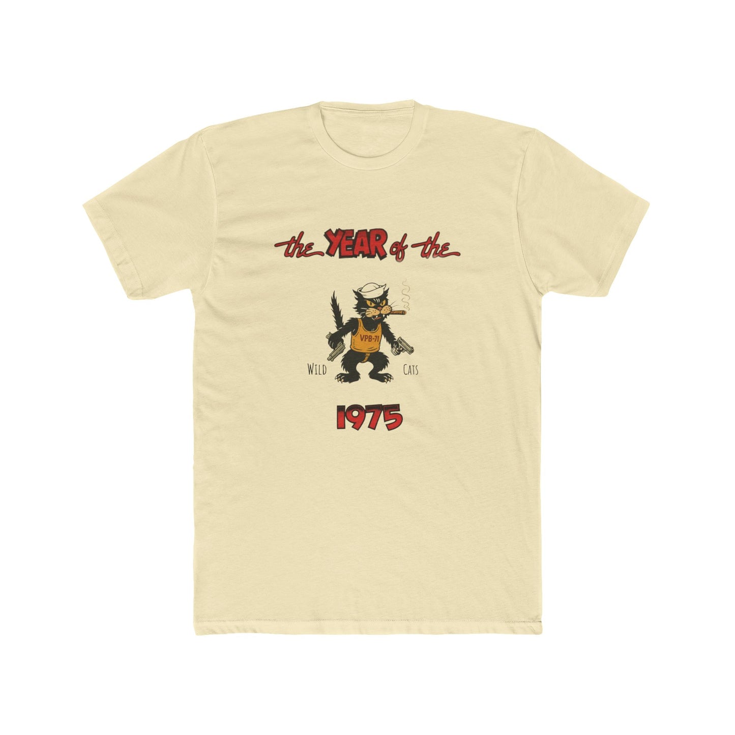 1975 Rebel/Unisex Cotton Crew Tee