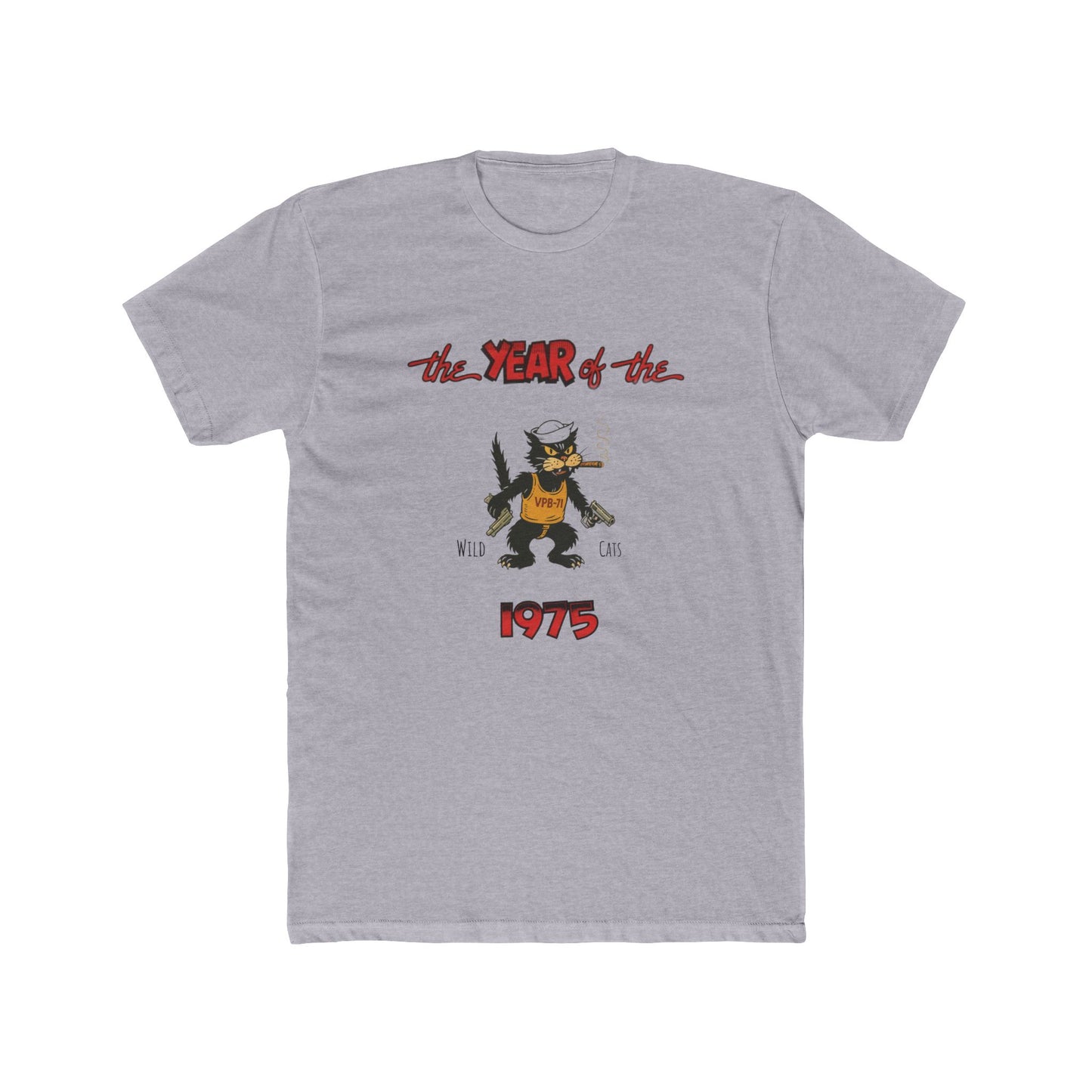 1975 Rebel/Unisex Cotton Crew Tee