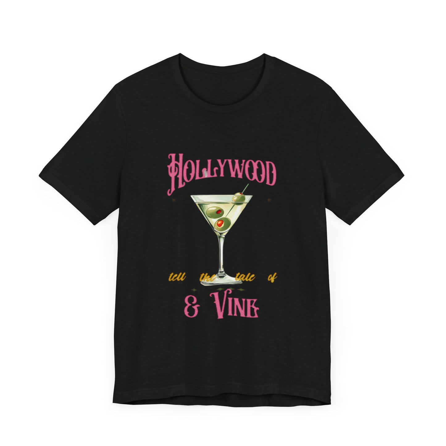 Hollywood & Vine Unisex Jersey Short Sleeve Tee