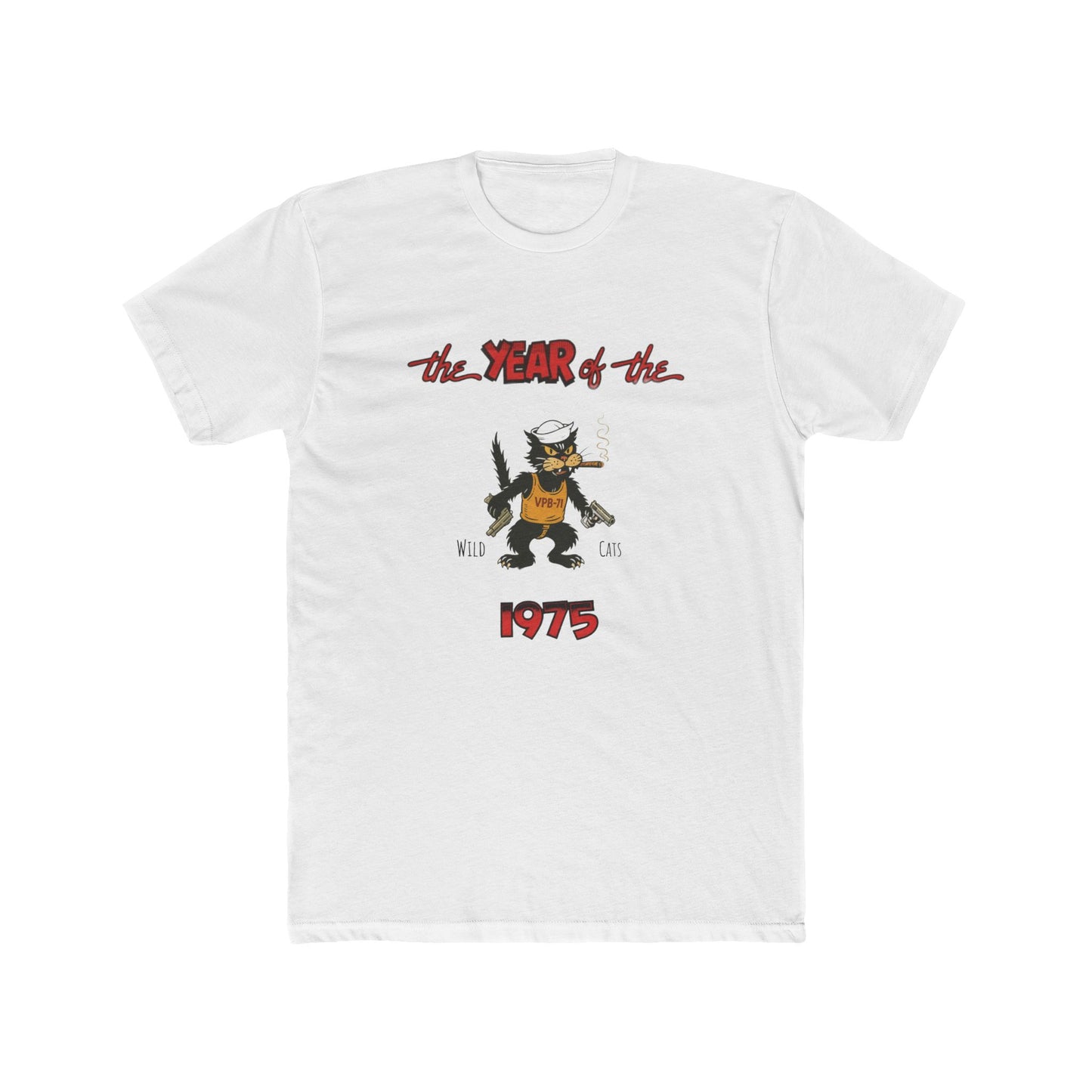 1975 Rebel/Unisex Cotton Crew Tee