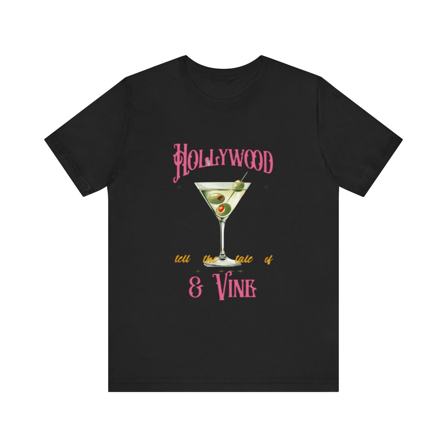 Hollywood & Vine Unisex Jersey Short Sleeve Tee