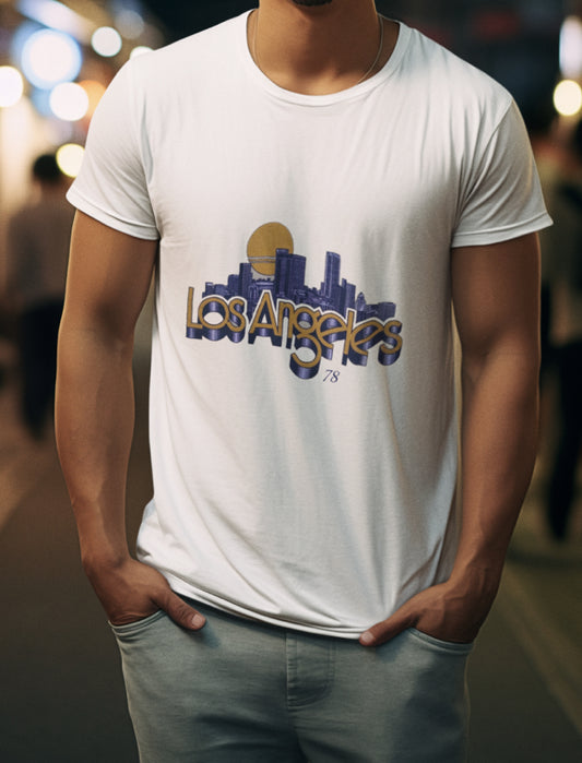 80’s Los Angeles -Slimfit Ultra Cotton Tee