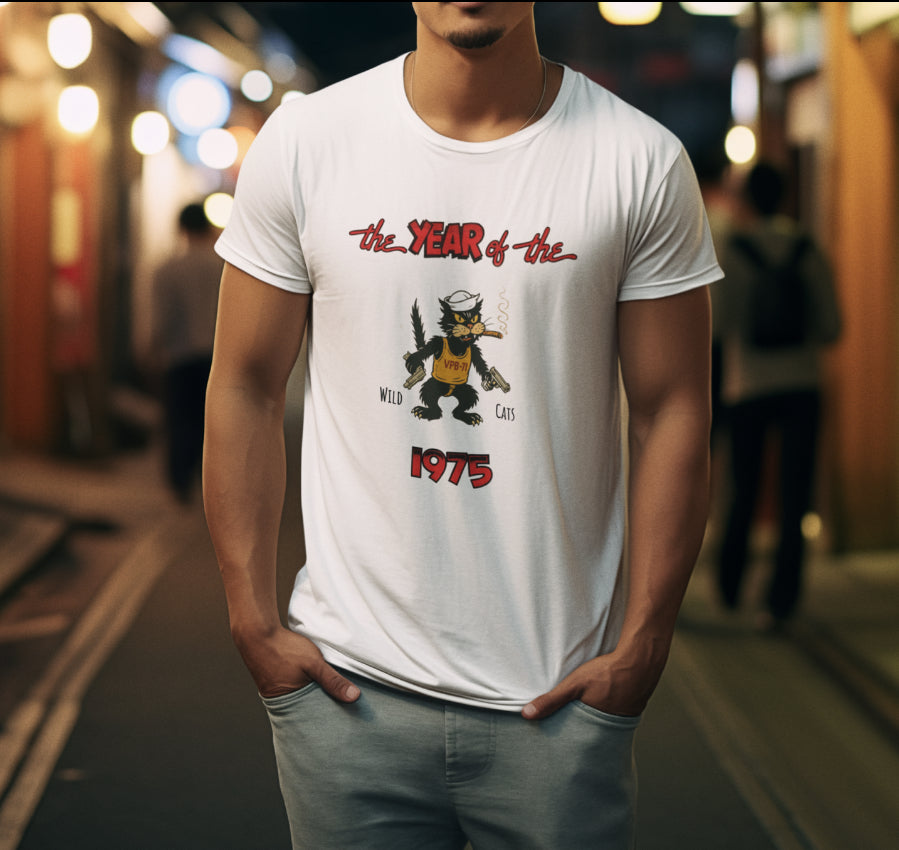 1975 Rebel/Unisex Cotton Crew Tee