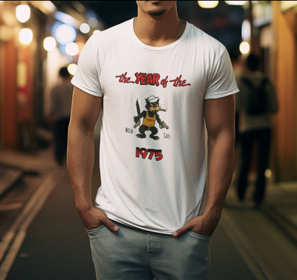 1975 Rebel/Unisex Cotton Crew Tee