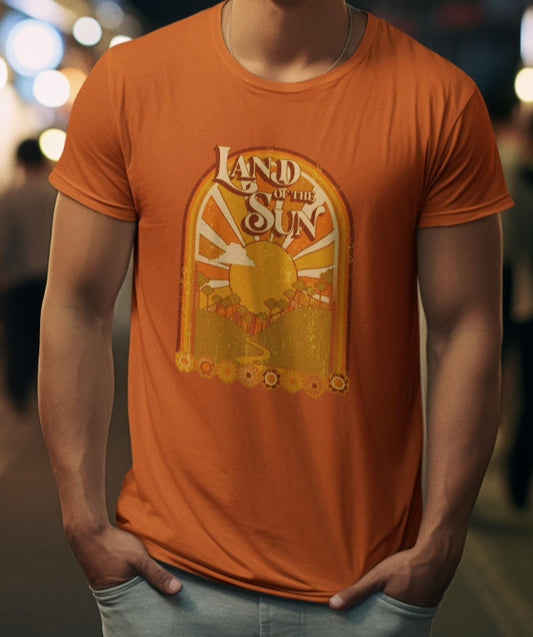 Land of the sun-vintage style Slim fit Ultra Cotton Tee