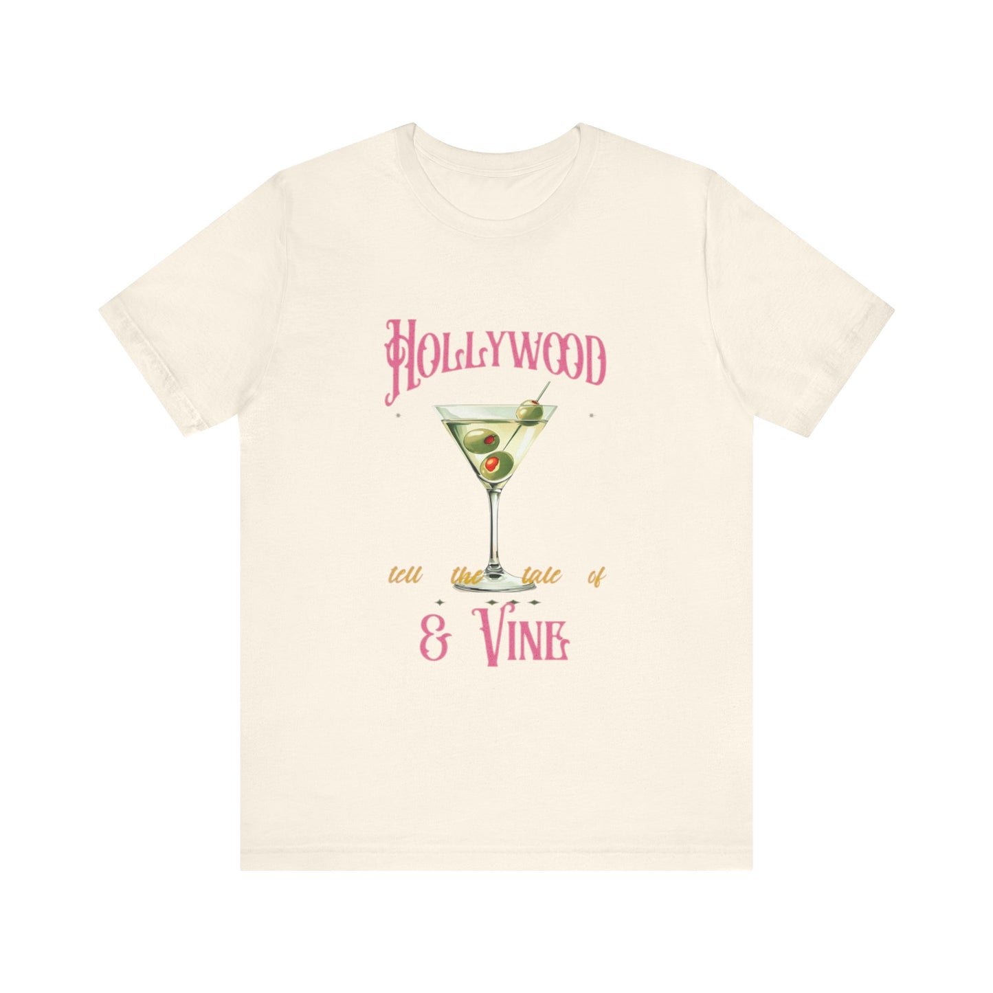 Hollywood & Vine Unisex Jersey Short Sleeve Tee