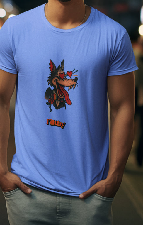 Filthy- Vintage Tattoo Unisex Ultra Cotton Tee