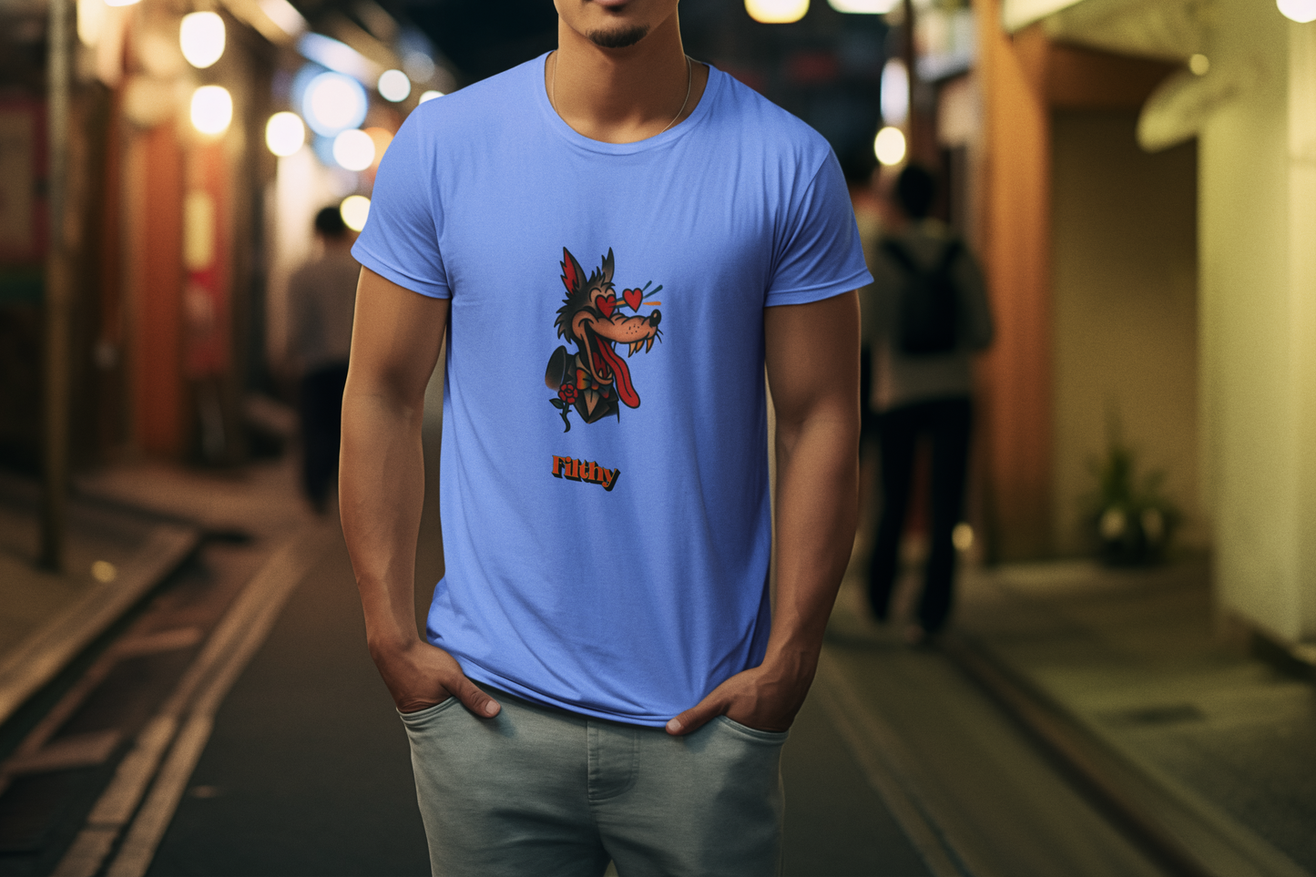 Filthy- Vintage Tattoo Unisex Ultra Cotton Tee